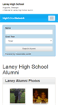 Mobile Screenshot of laneyhighschool.org